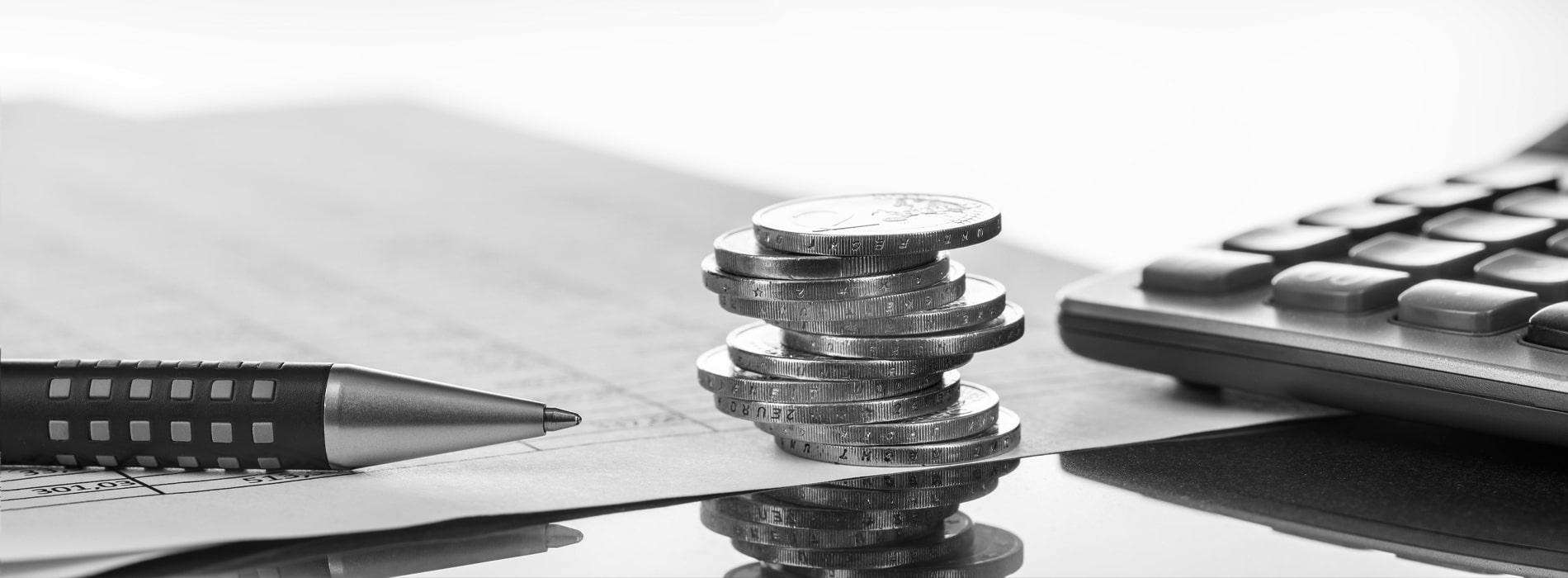 Primer plano de una calculadora.